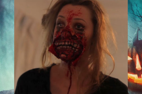 Образ зомби для девушки на Хэллоуин фото