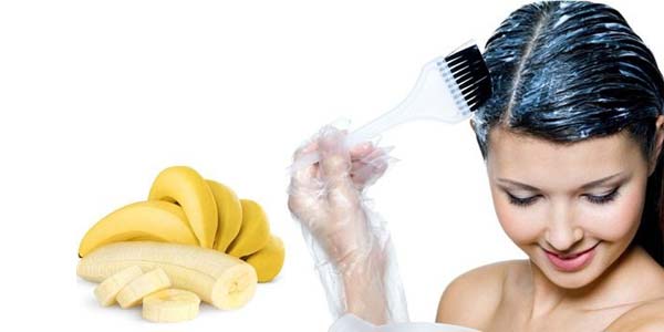 Банановая маска для волос