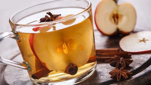 Яблоко и корица - витаминный чай