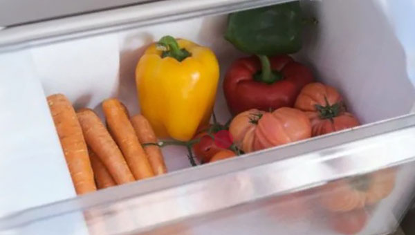 овощи в холодильнике
