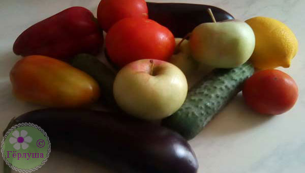 Овощи на столе фото