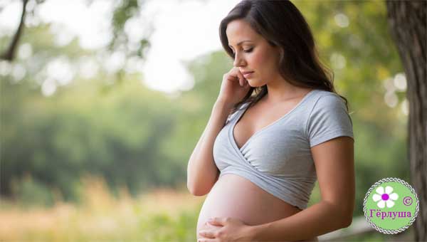 беременная женщина