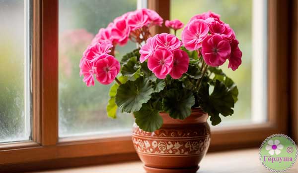 Розовый цветок