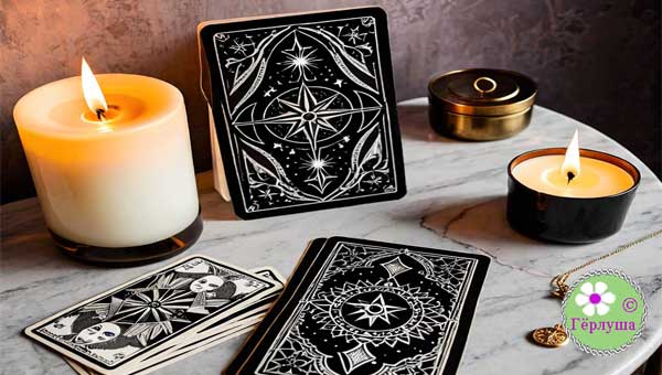 свечи и карты для гадания