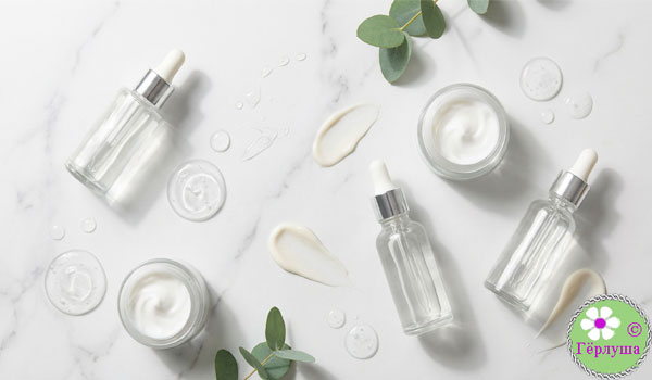 Косметические препараты для ухода за кожей лица