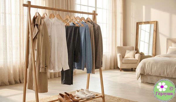 Гардероб в спальне