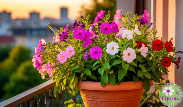 Душистый абак на балконе
