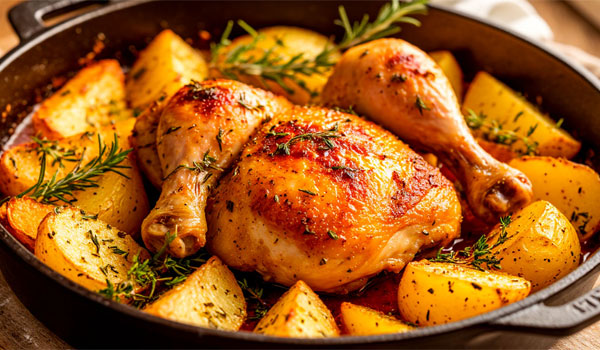 Курица с розмарином