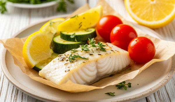 Рыба с овощами