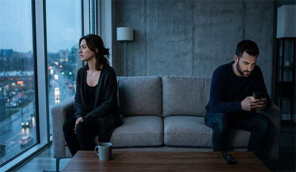 пара в ссоре